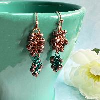 Czech Beaded European 4 in 1 Earrings