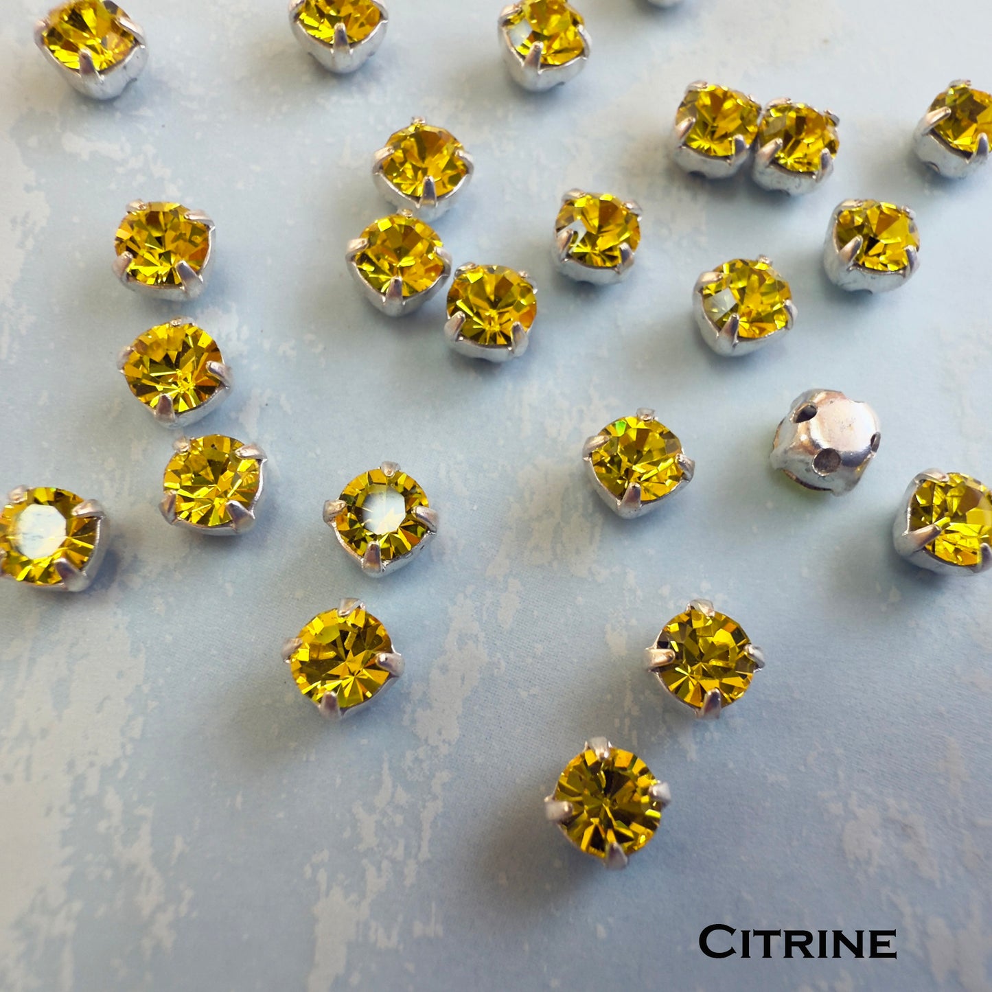 Preciosa Chaton Montees 16ss (3.8-4mm) - choose color & quantity