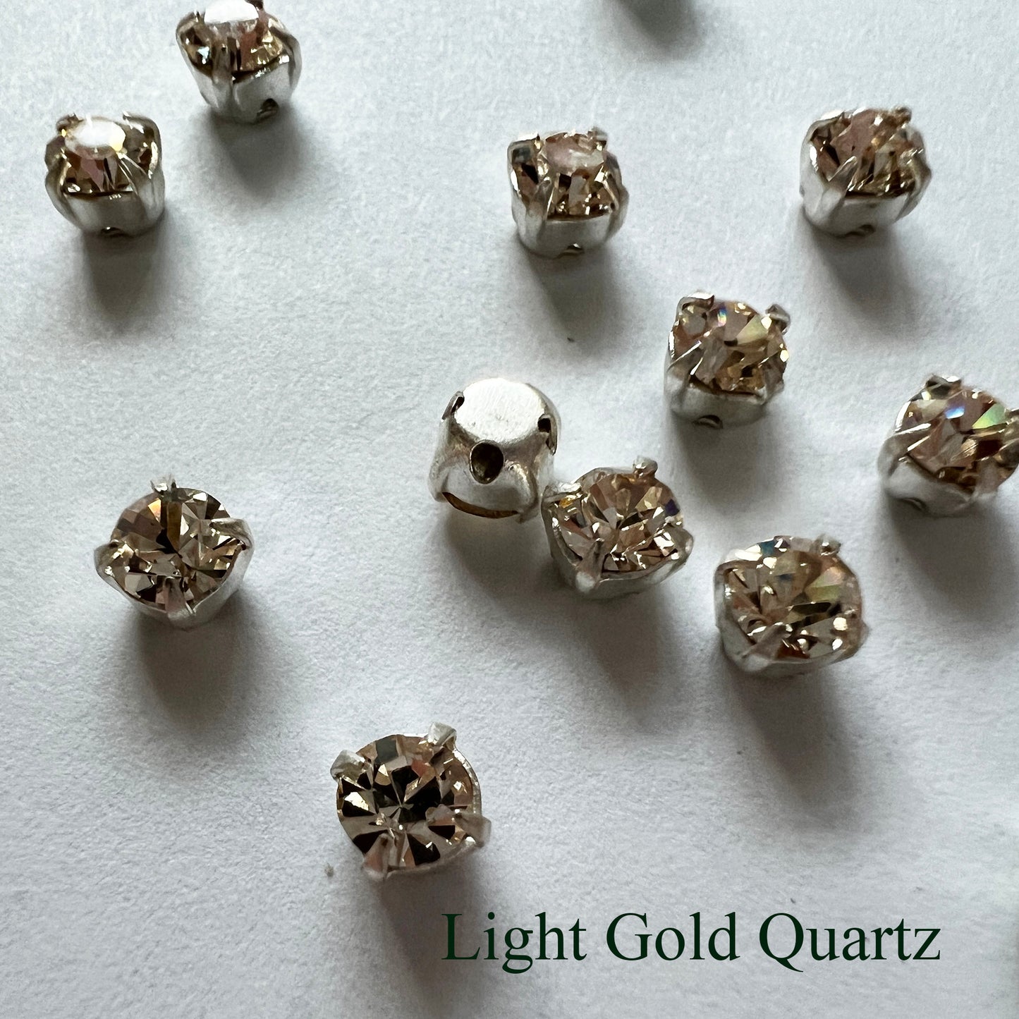 Preciosa Chaton Montees 16ss (3.8-4mm) - choose color & quantity