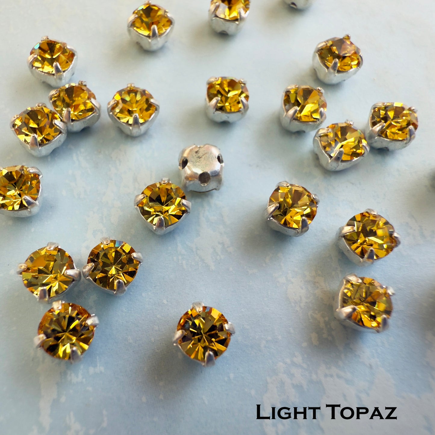 Preciosa Chaton Montees 16ss (3.8-4mm) - choose color & quantity