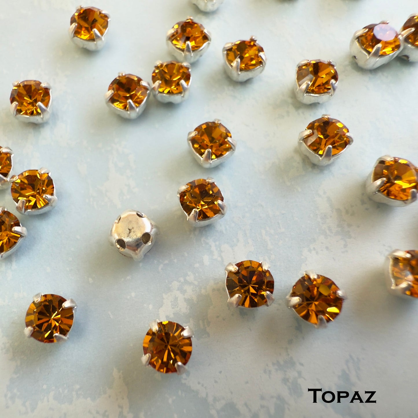Preciosa Chaton Montees 16ss (3.8-4mm) - choose color & quantity