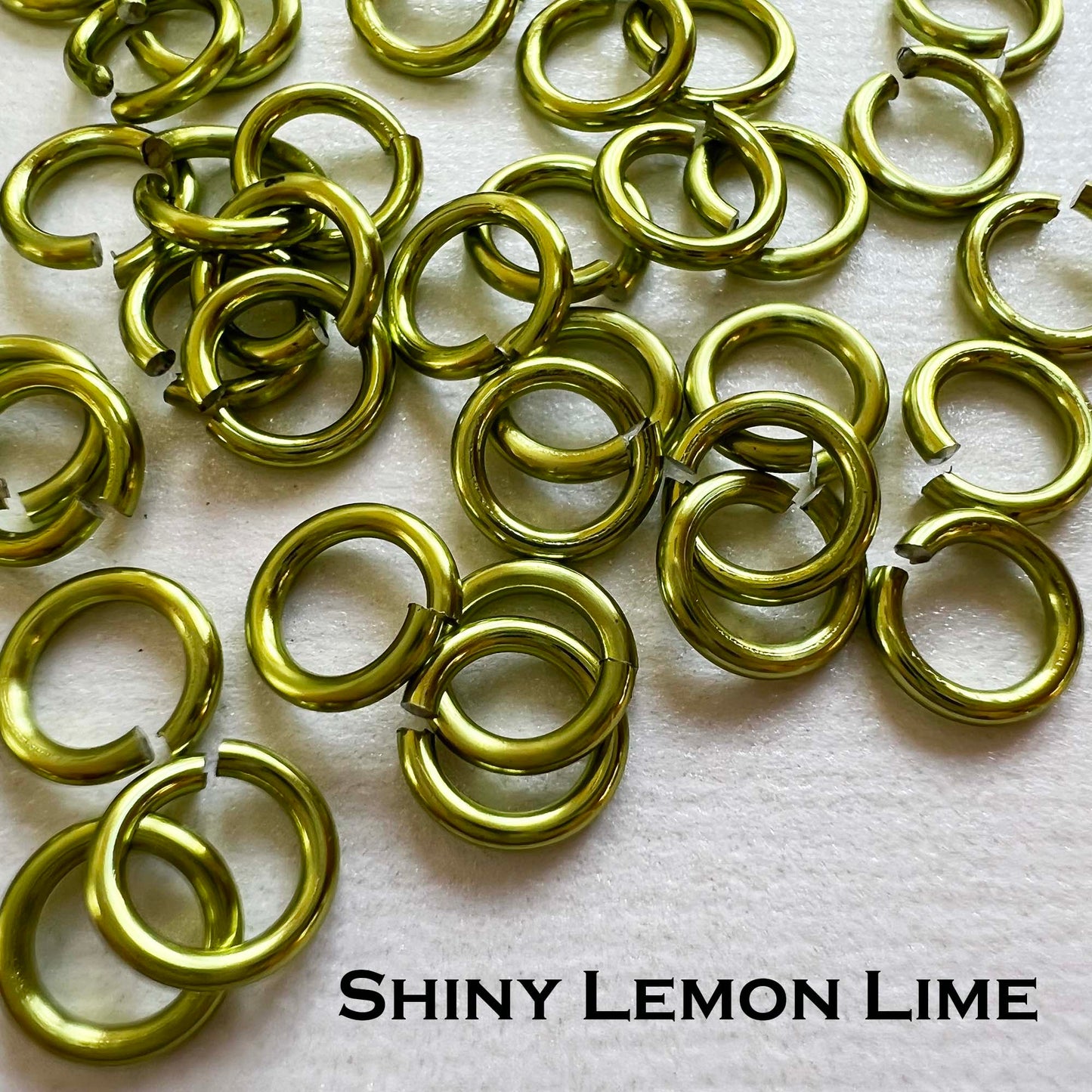 20g 3/16" Jump Rings SHINY (AWG) ID: 5mm - choose color & quantity