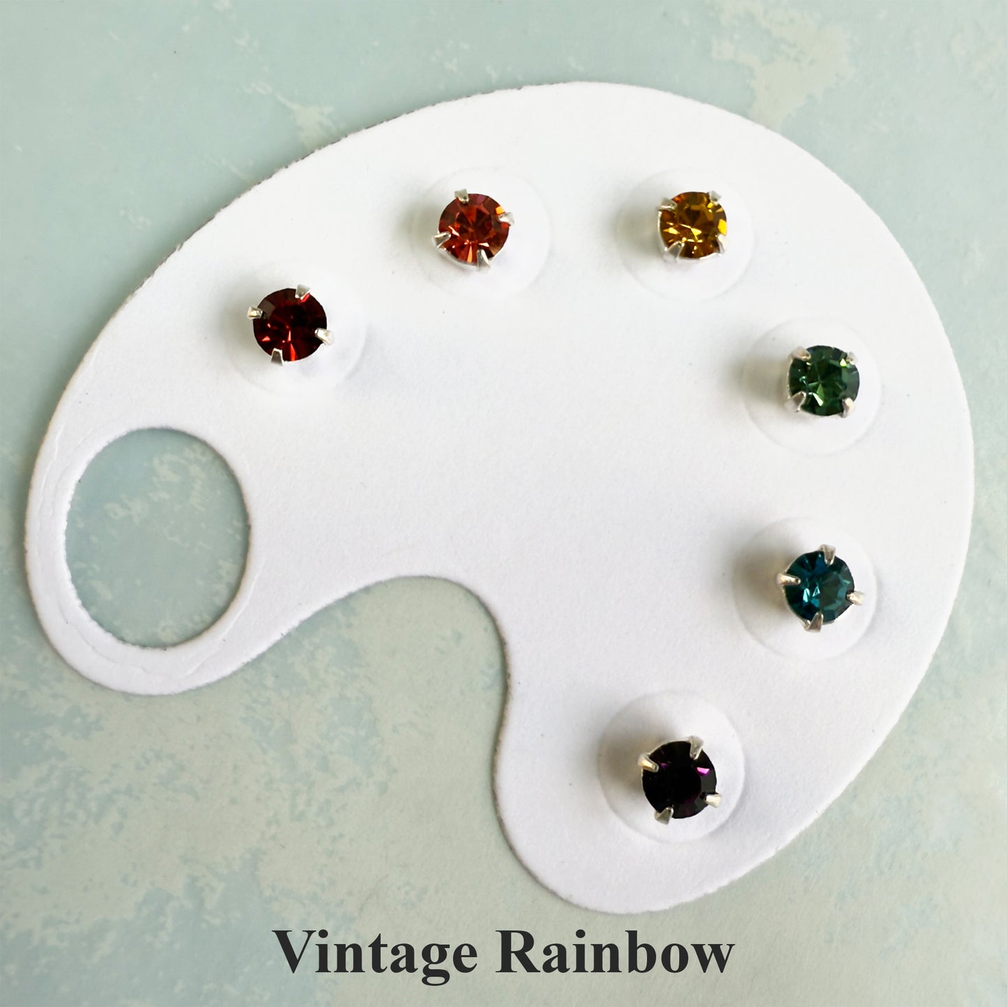 Preciosa Chaton Montee Rainbow Assortment - Hand Picked - Choose Style