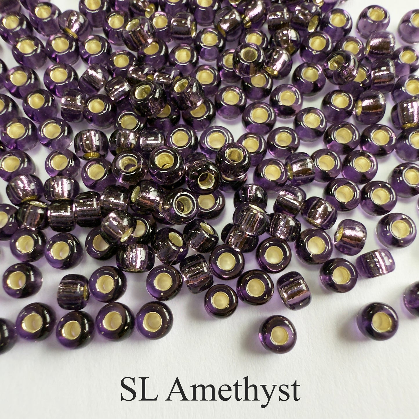 Miyuki Seed Beads 8/0 Silver Lined - choose color