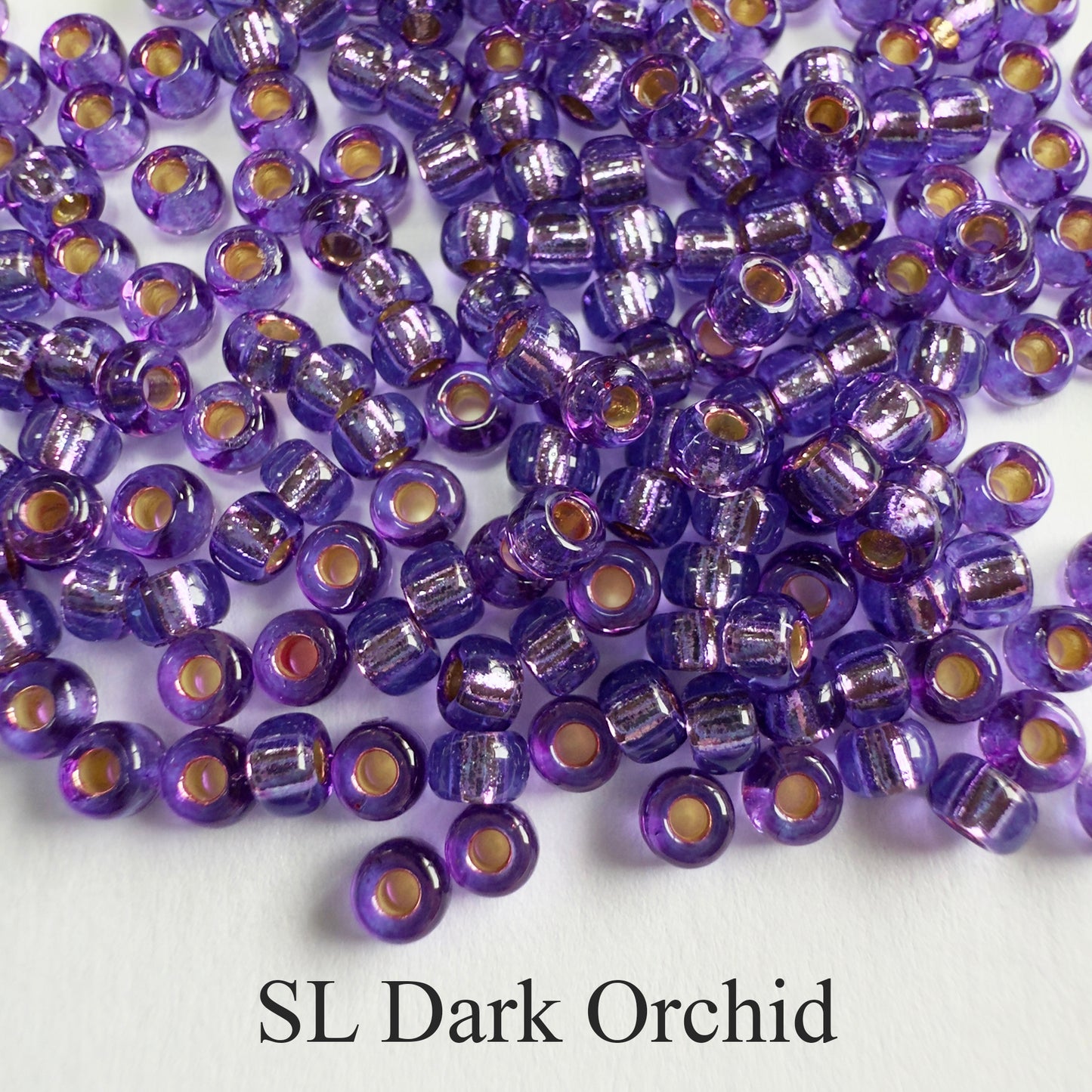 Miyuki Seed Beads 8/0 Silver Lined - choose color