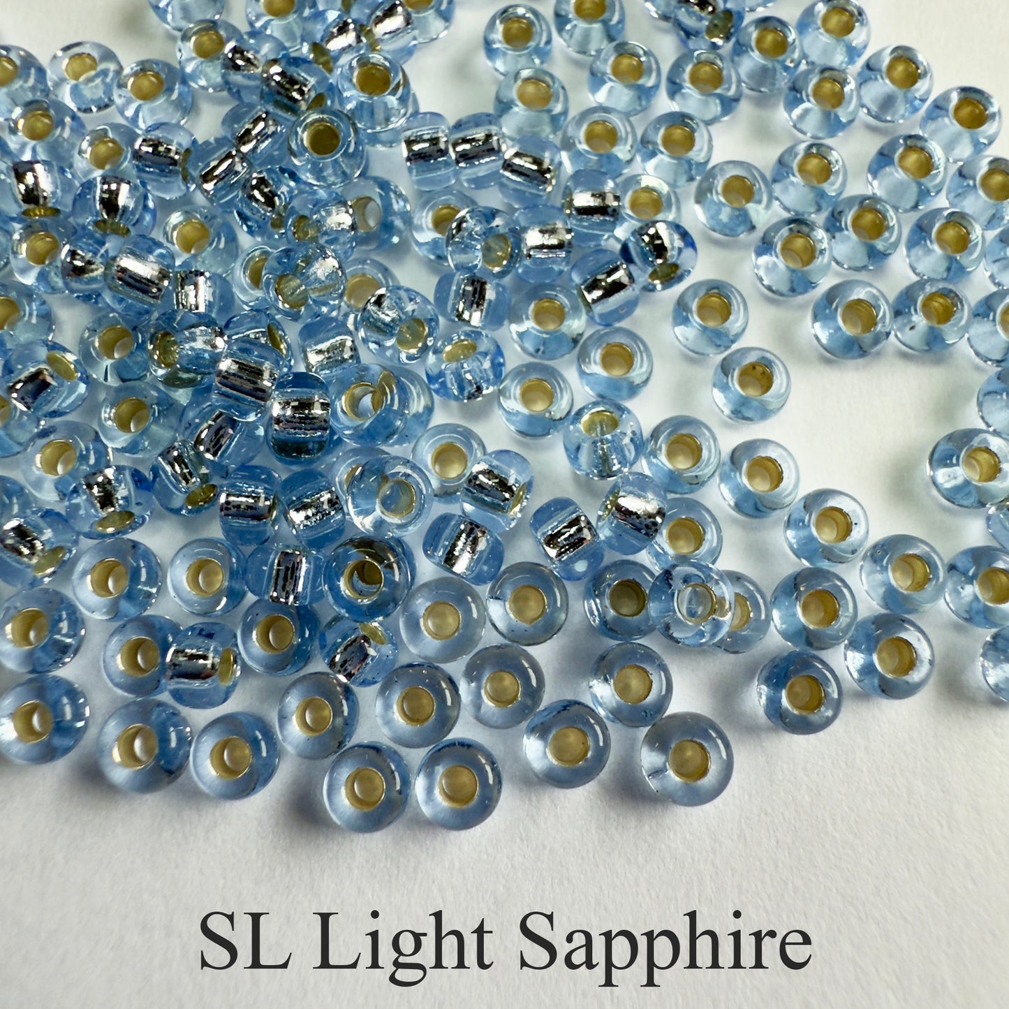 Miyuki Seed Beads 8/0 Silver Lined - choose color