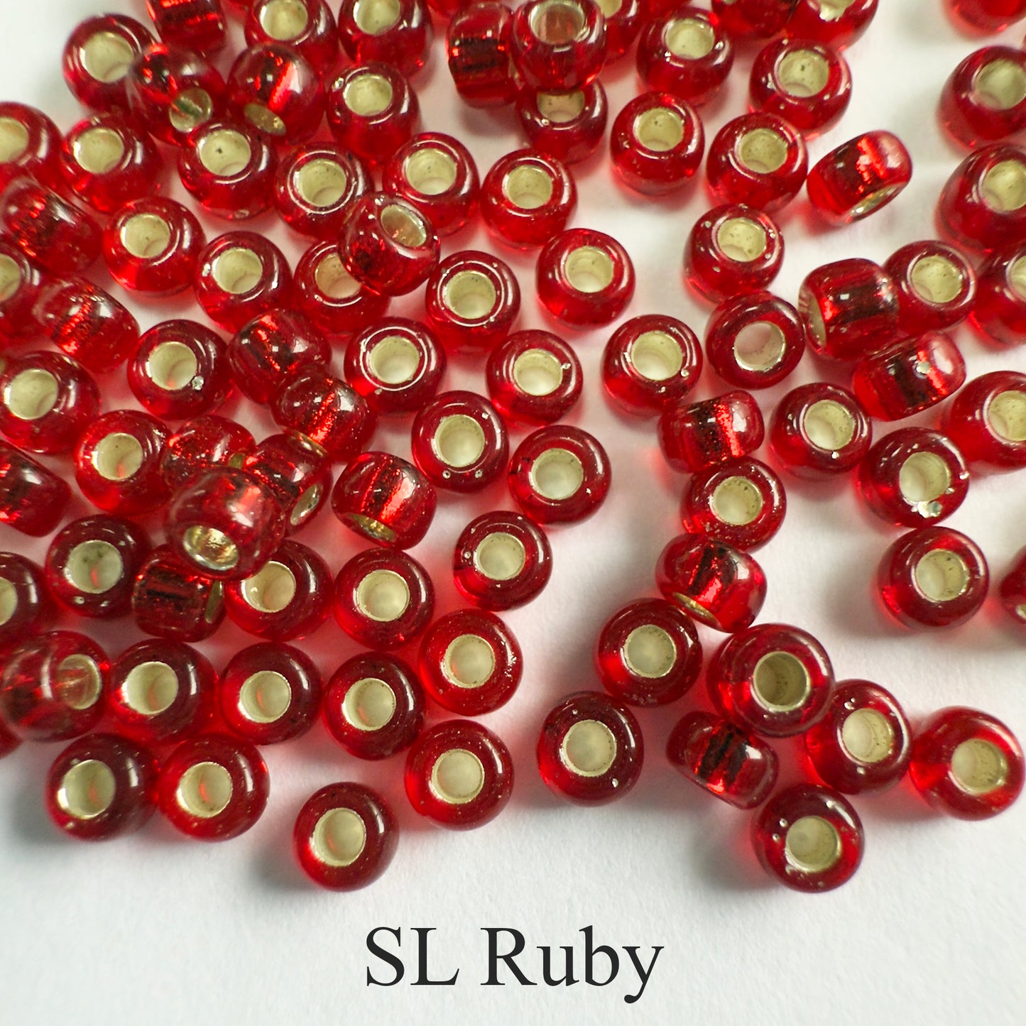 Miyuki Seed Beads 8/0 Silver Lined - choose color