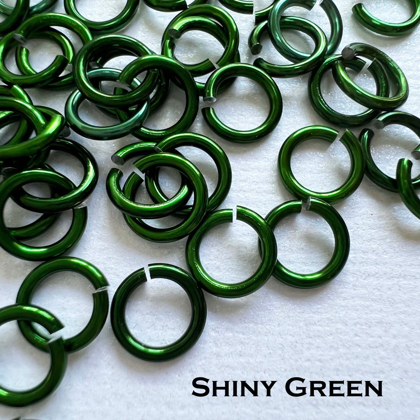 20g 3/16" Jump Rings SHINY (AWG) ID: 5mm - choose color & quantity