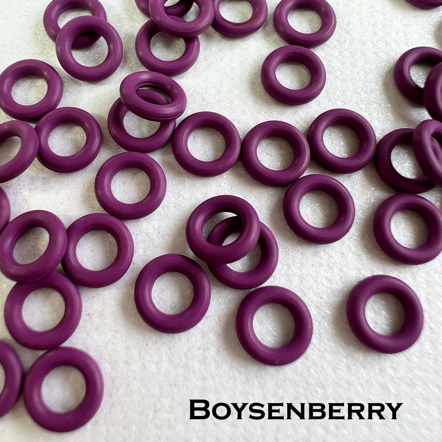 5.3mm Rubber O-Rings (ID: 2.9mm) - Black