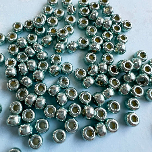 Seed Beads 6/0 Metallic Finishes (20 grams) - Choose color