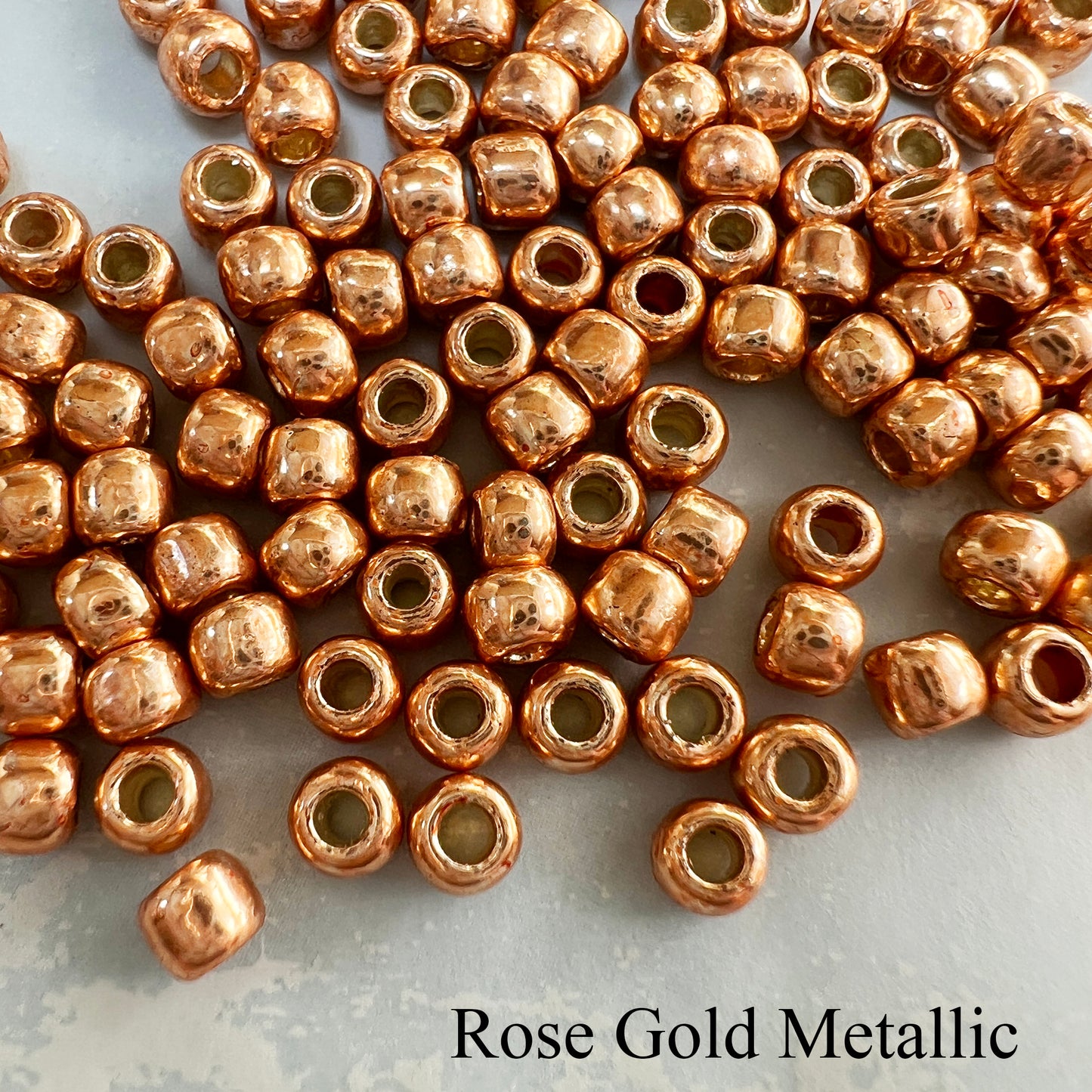 6/0 Seed Beads Metallic Finishes Miyuki or Toho Choose color