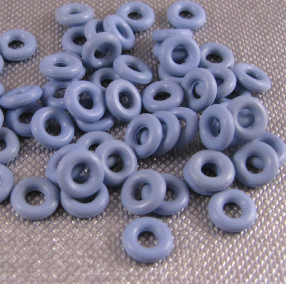 6mm Rubber O-Rings (ID: 2.6mm) - choose color & quantity