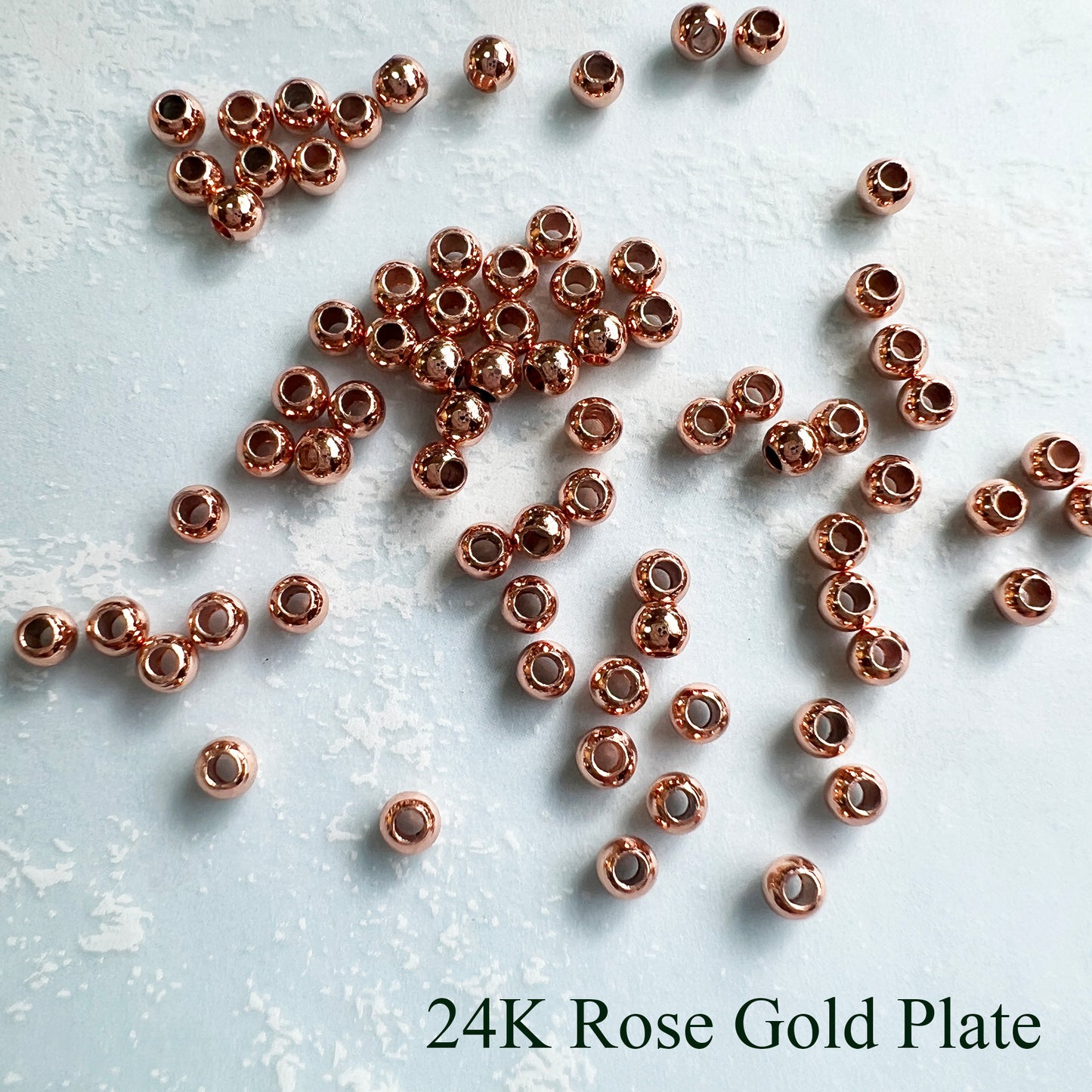 Heavy Metal Seed Beads 8/0 - 10 gram Package