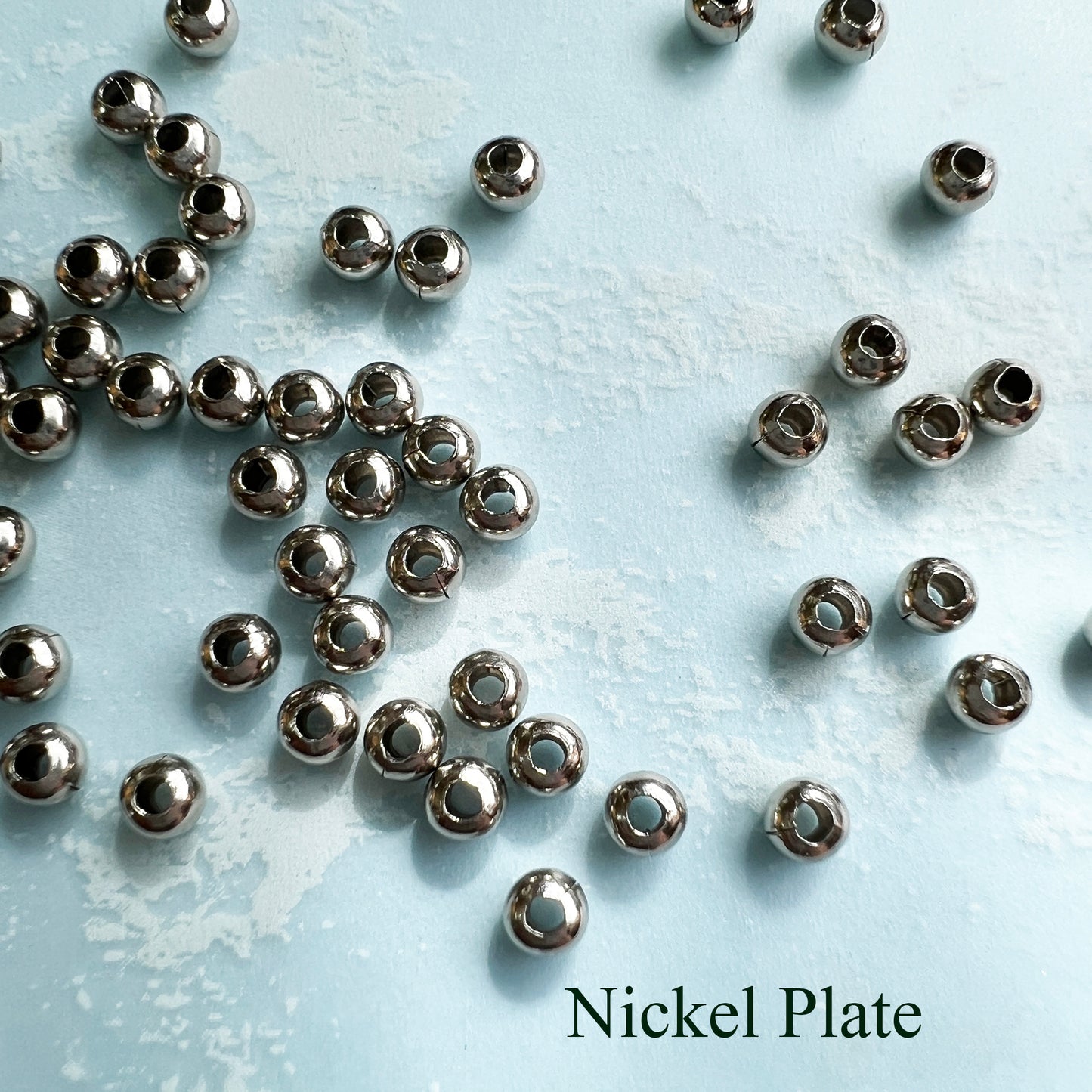 Heavy Metal Seed Beads 8/0 - 10 gram Package