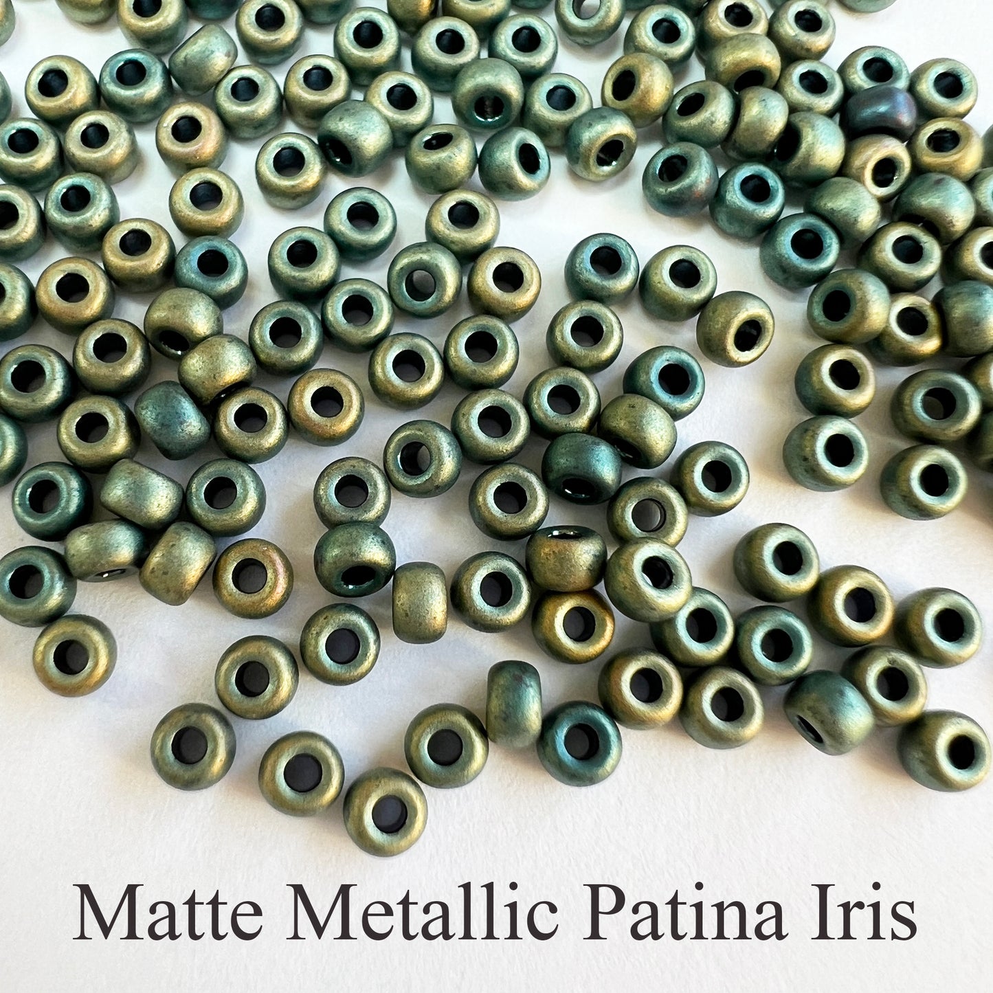 8/0 Miyuki Matte Seed Beads (20 grams) - choose color