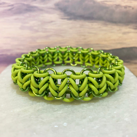 European Chevron Stretch Bracelet Kit with FREE video - Bright Kiwi