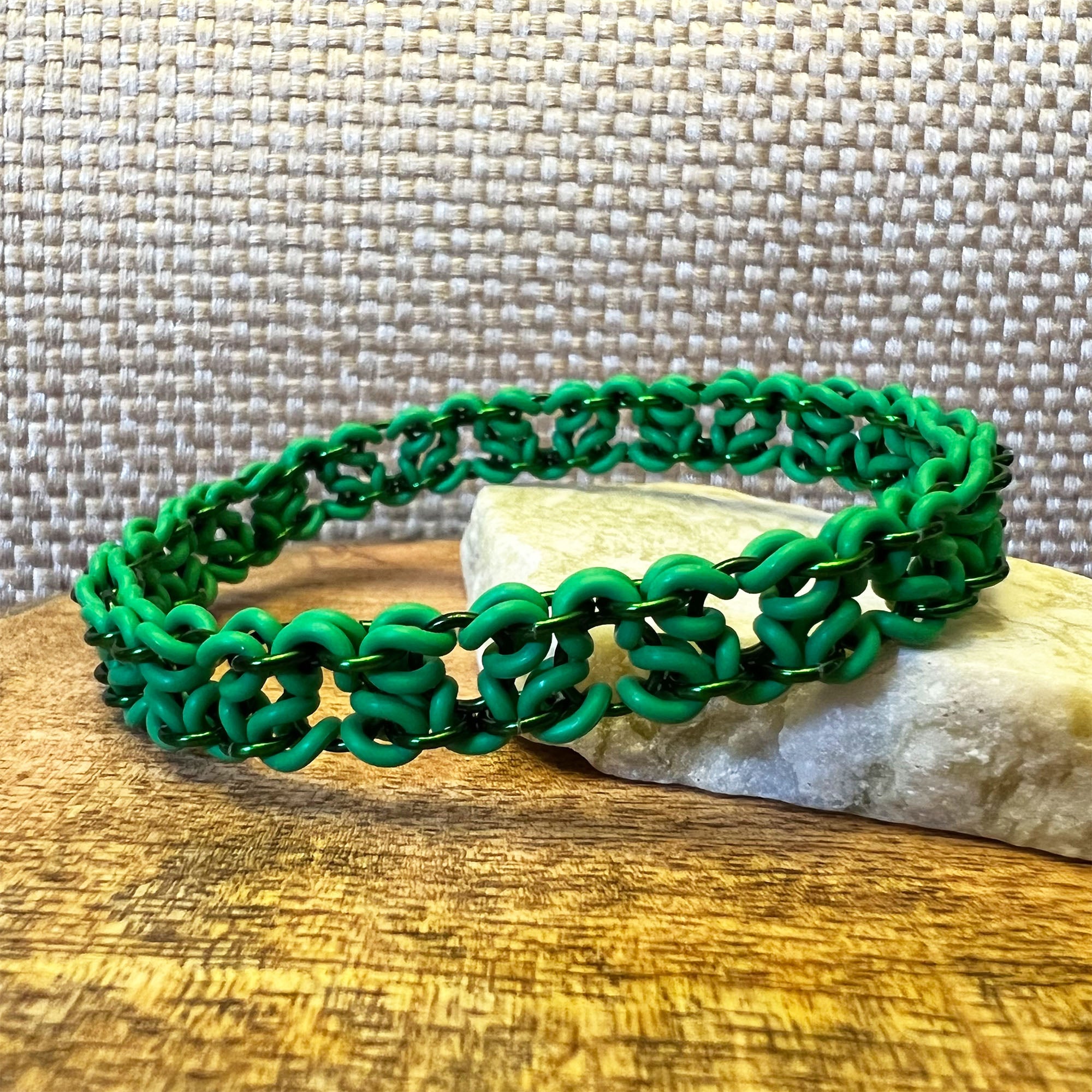 Clover Bracelet - Green