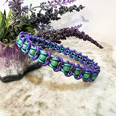Coyote Beaded Stretch Bracelet PDF Tutorial with Video Class Links - 3 Sizes