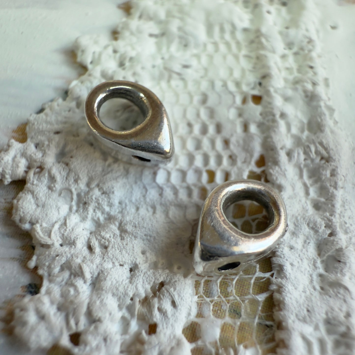 Cymbal Kolympos Metal Components - Jewelry Ends - choose color