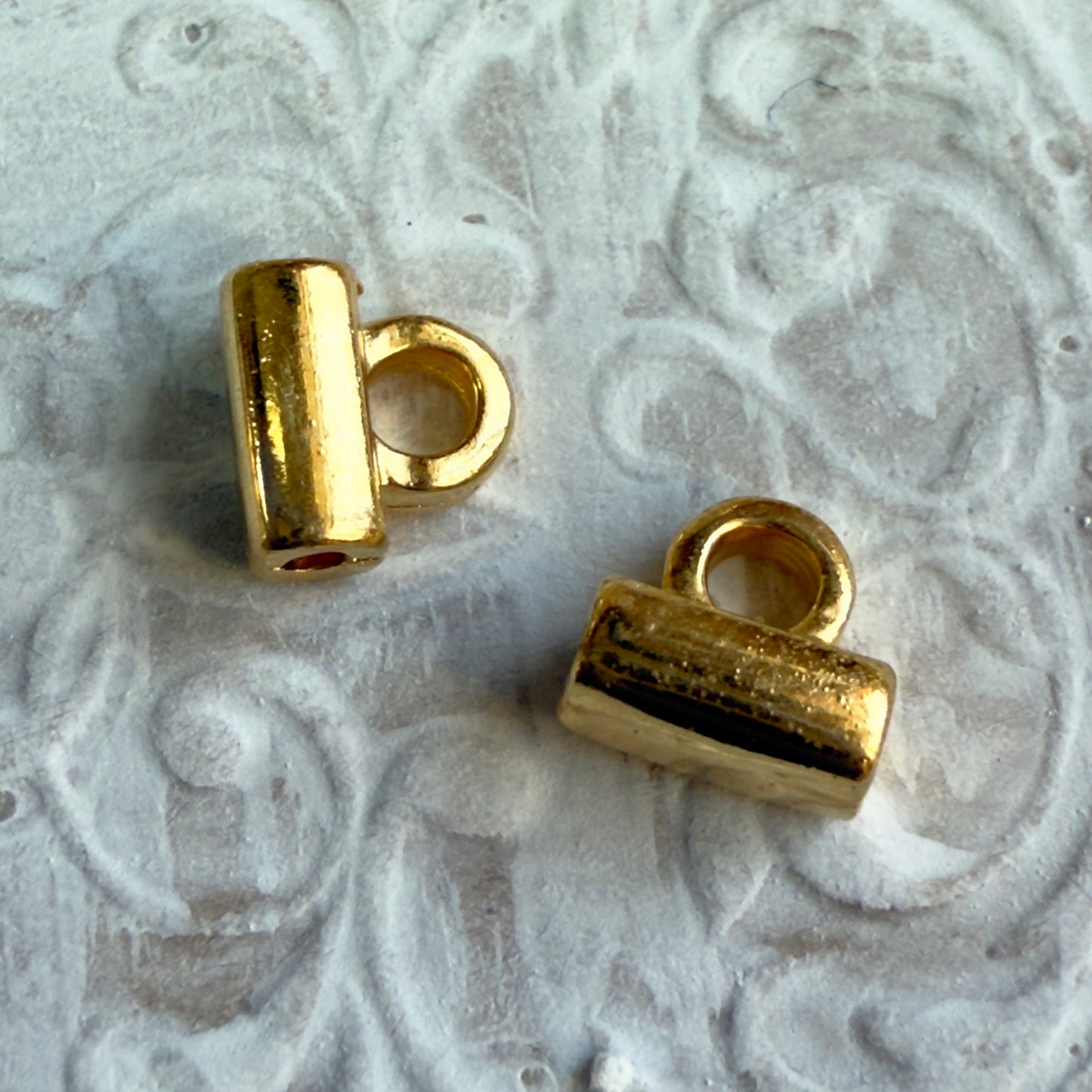Cymbal Soros Metal Components - jewelry ends - choose color
