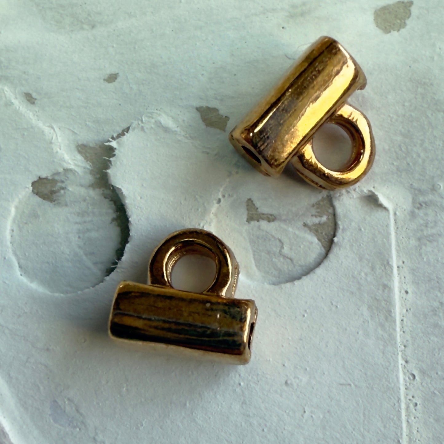 Cymbal Soros Metal Components - jewelry ends - choose color