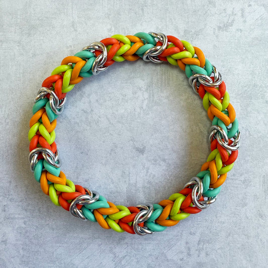 Foxy Byziness Stretch Bracelet Kit with Free Video - Melon Mix