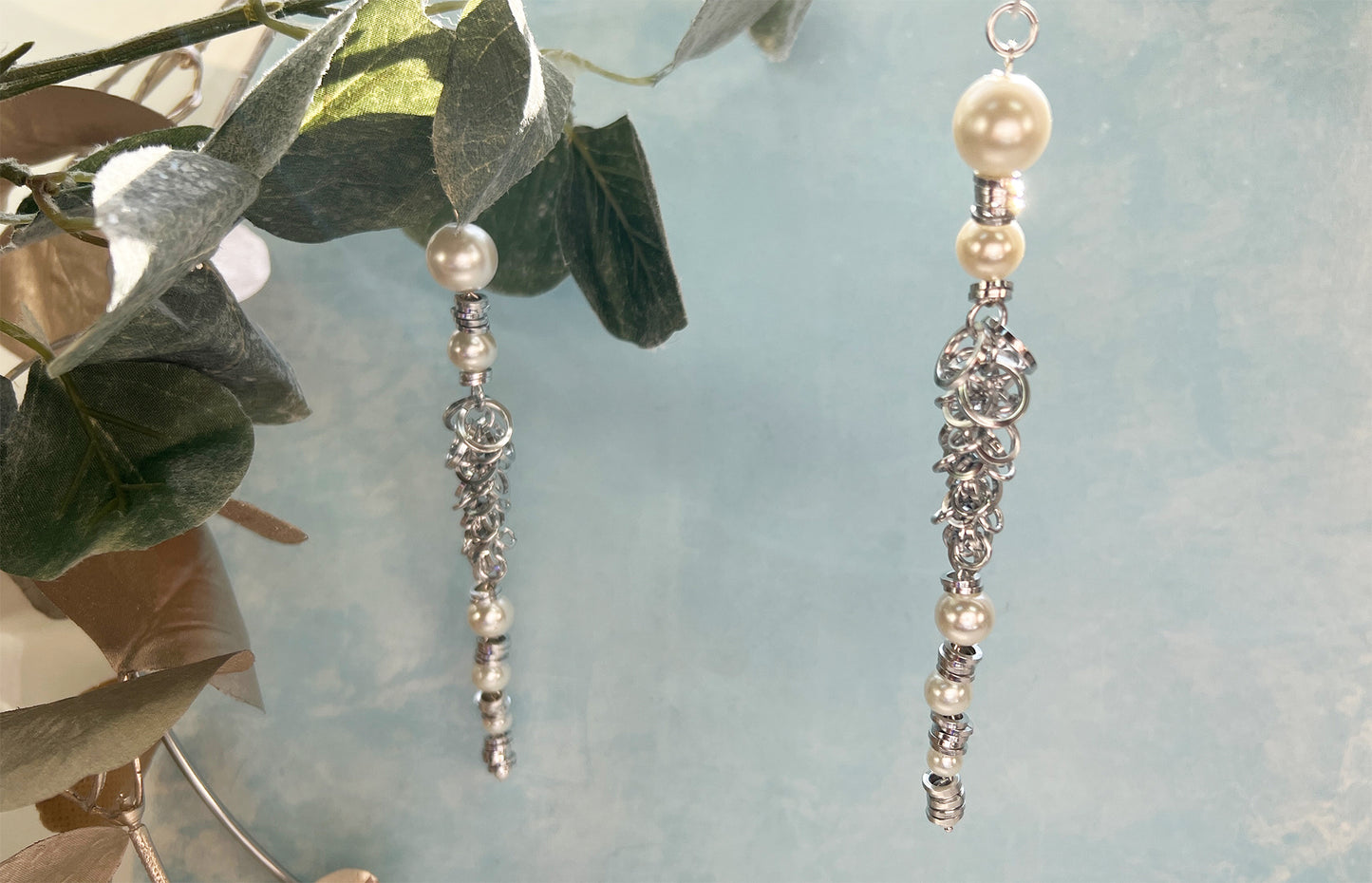 Icicle All Locked Up with Pearls 2 Ornament Kit with FREE Video