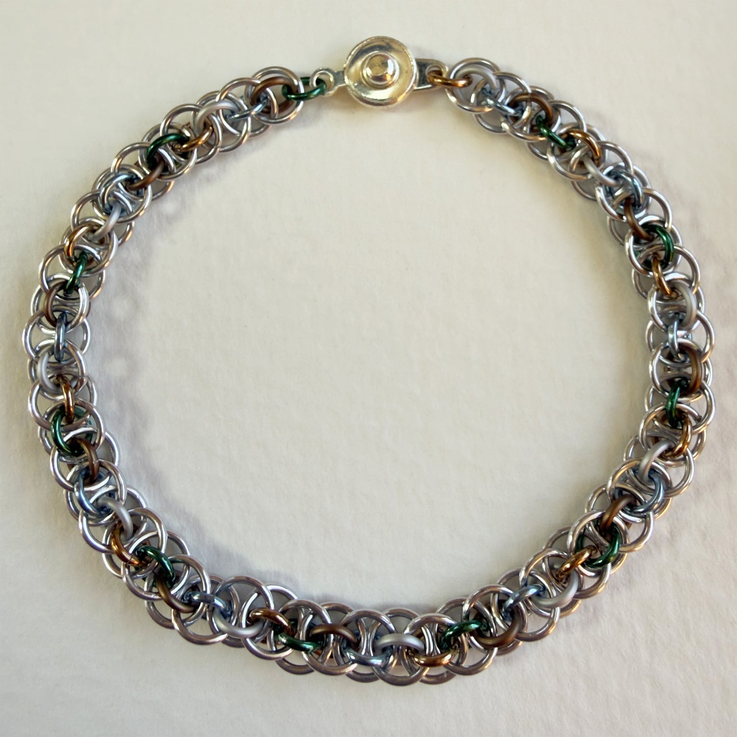 Kyy Chain Micro Bracelet Kit with Free Video Class - Silver & Tidal Pool Mix