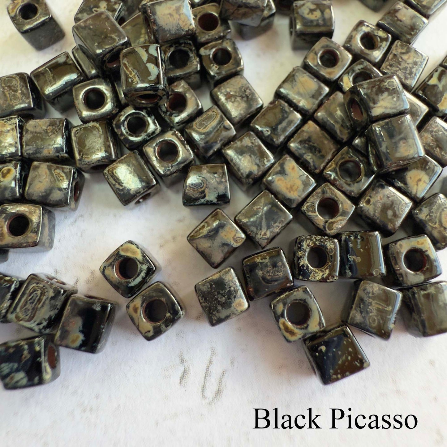 Miyuki Square Beads 4mm - 10 Grams