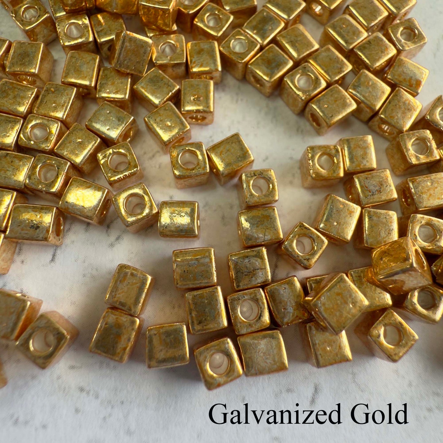 Miyuki Square Beads 4mm - 10 Grams