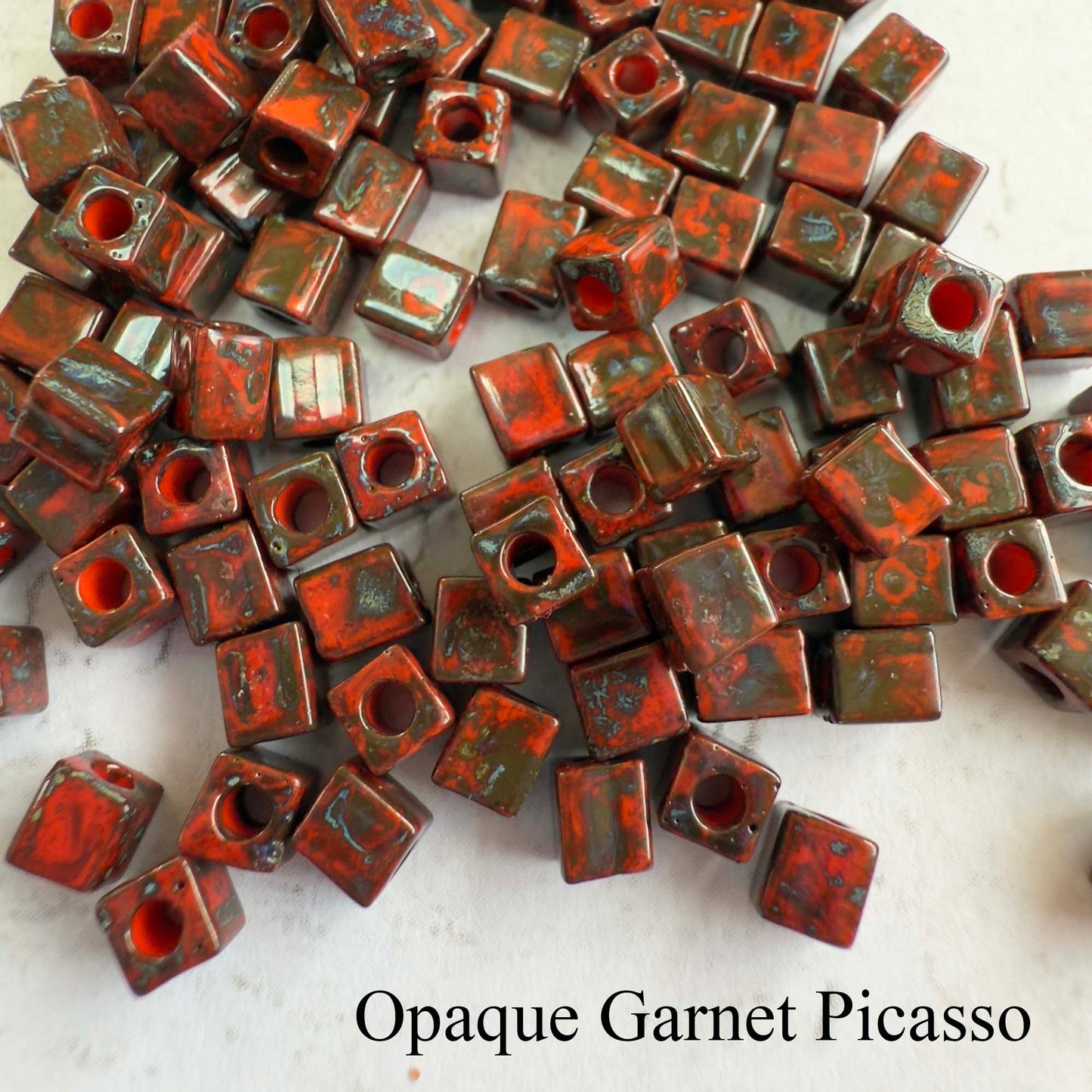 Miyuki Square Beads 4mm - 10 Grams