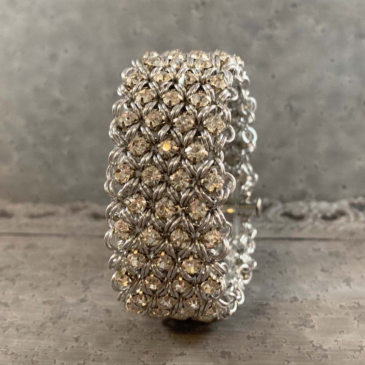 Rhinestone Cuff Bracelet PDF Tutorial & Video Class - NO PHYSICAL ITEMS INCLUDED