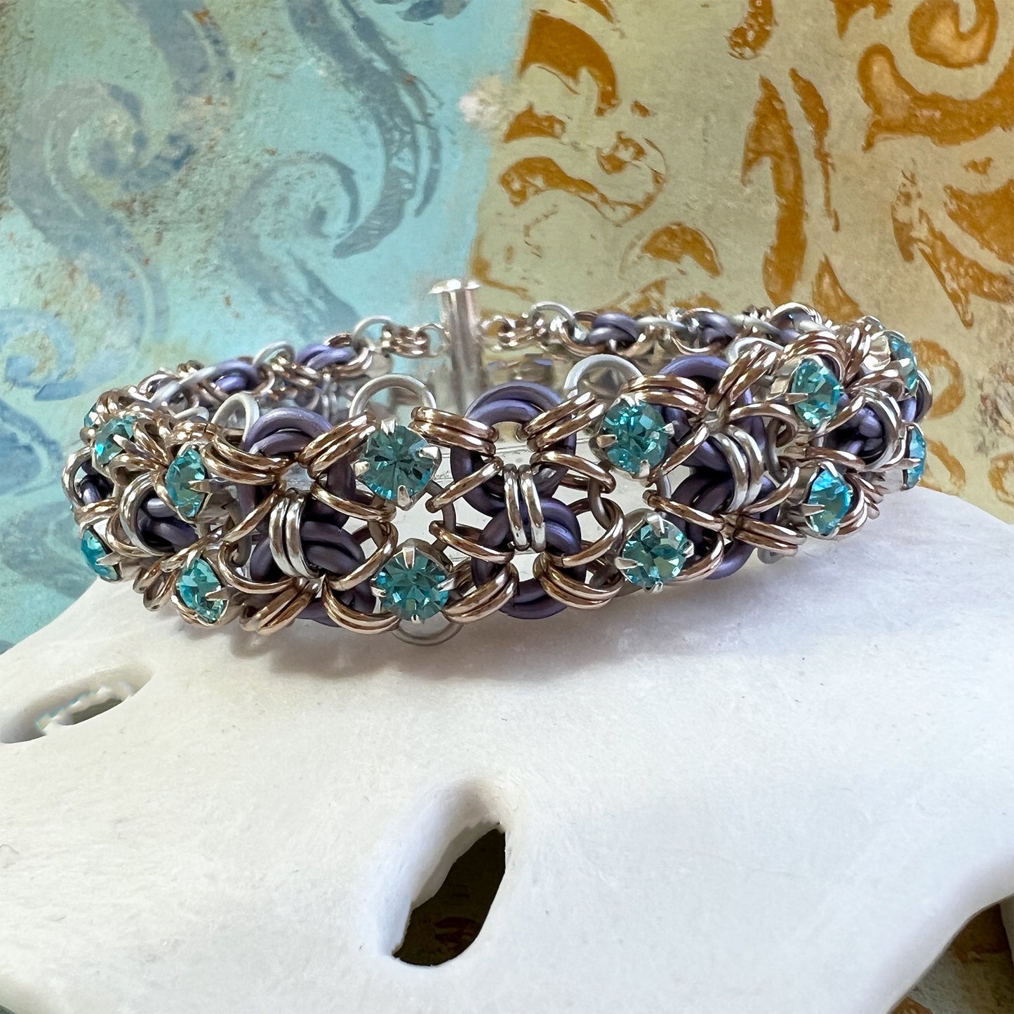 Rhinestones & Roses Necklace & Bracelet PDF Tutorial - contains active links NO PHYSCAL SUPPLIES INCLUDED