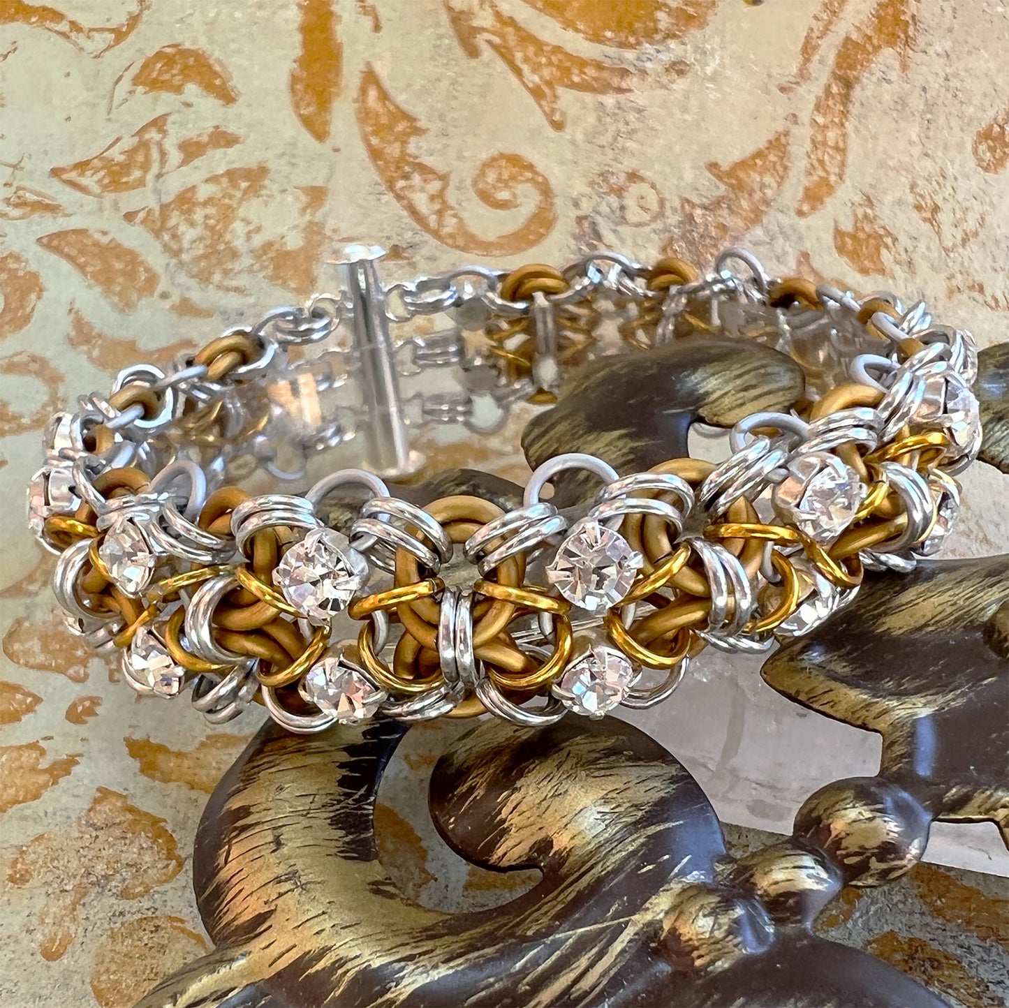 Rhinestones & Roses Necklace & Bracelet PDF Tutorial - contains active links NO PHYSCAL SUPPLIES INCLUDED