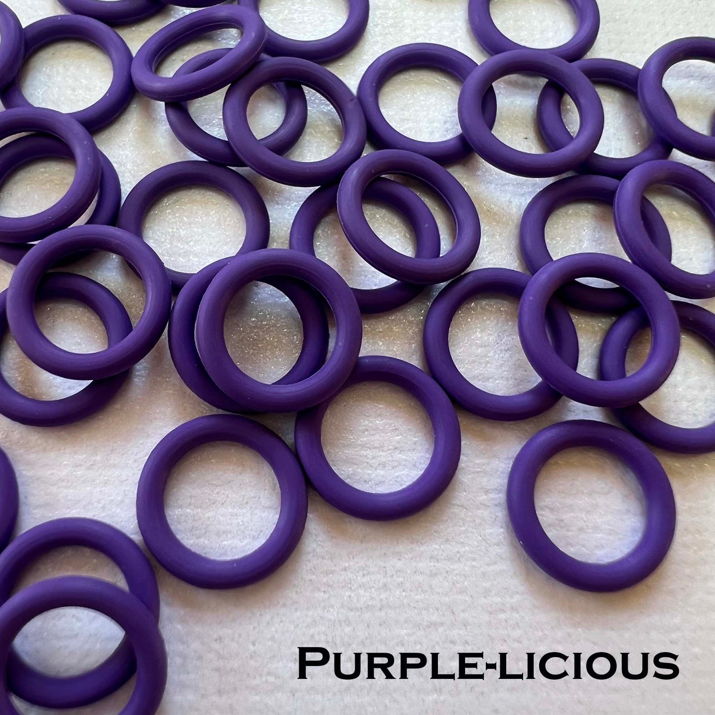 10.1mm Rubber O-Rings (ID: 6.9mm) - choose color & quantity