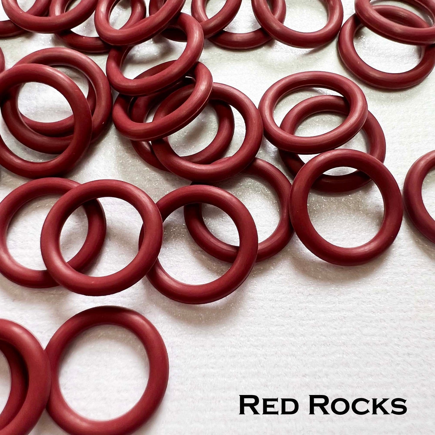 12mm Rubber O-Rings (ID: 8.5mm) - choose color & quantity