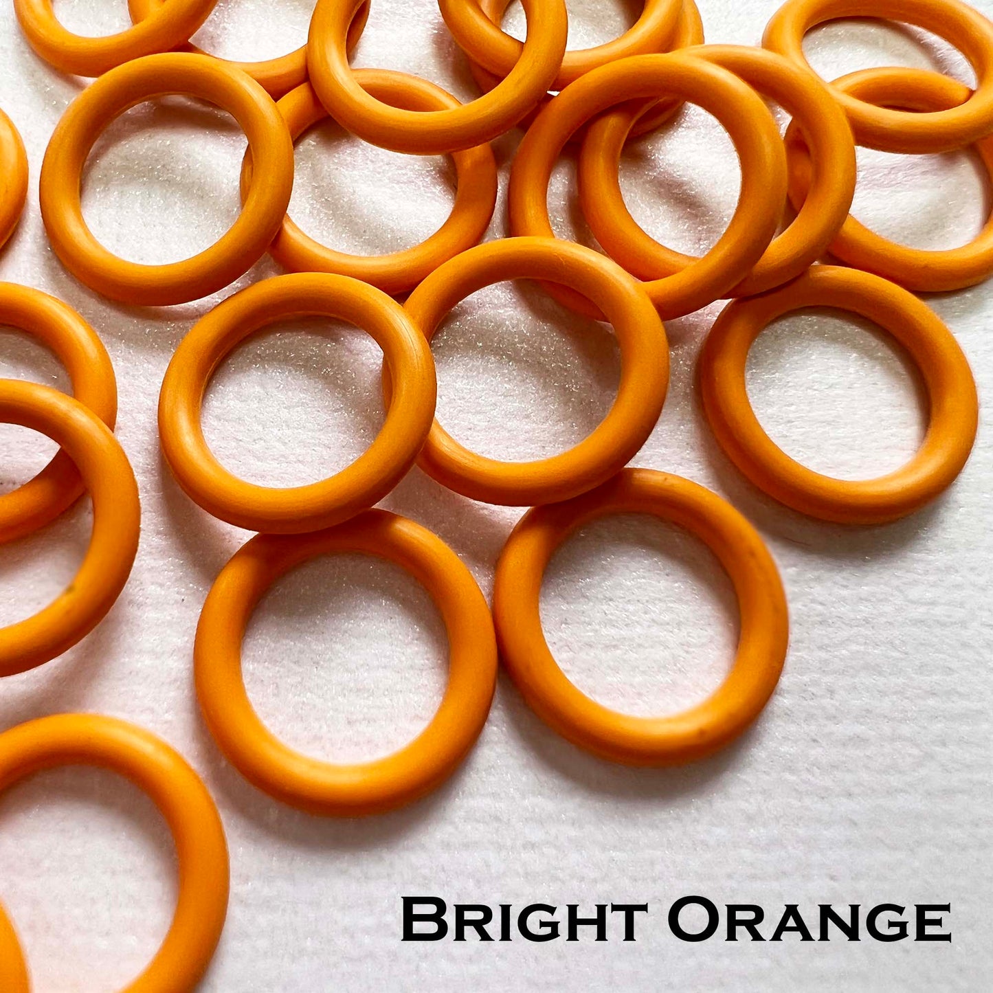 12mm Rubber O-Rings (ID: 8.5mm) - choose color & quantity