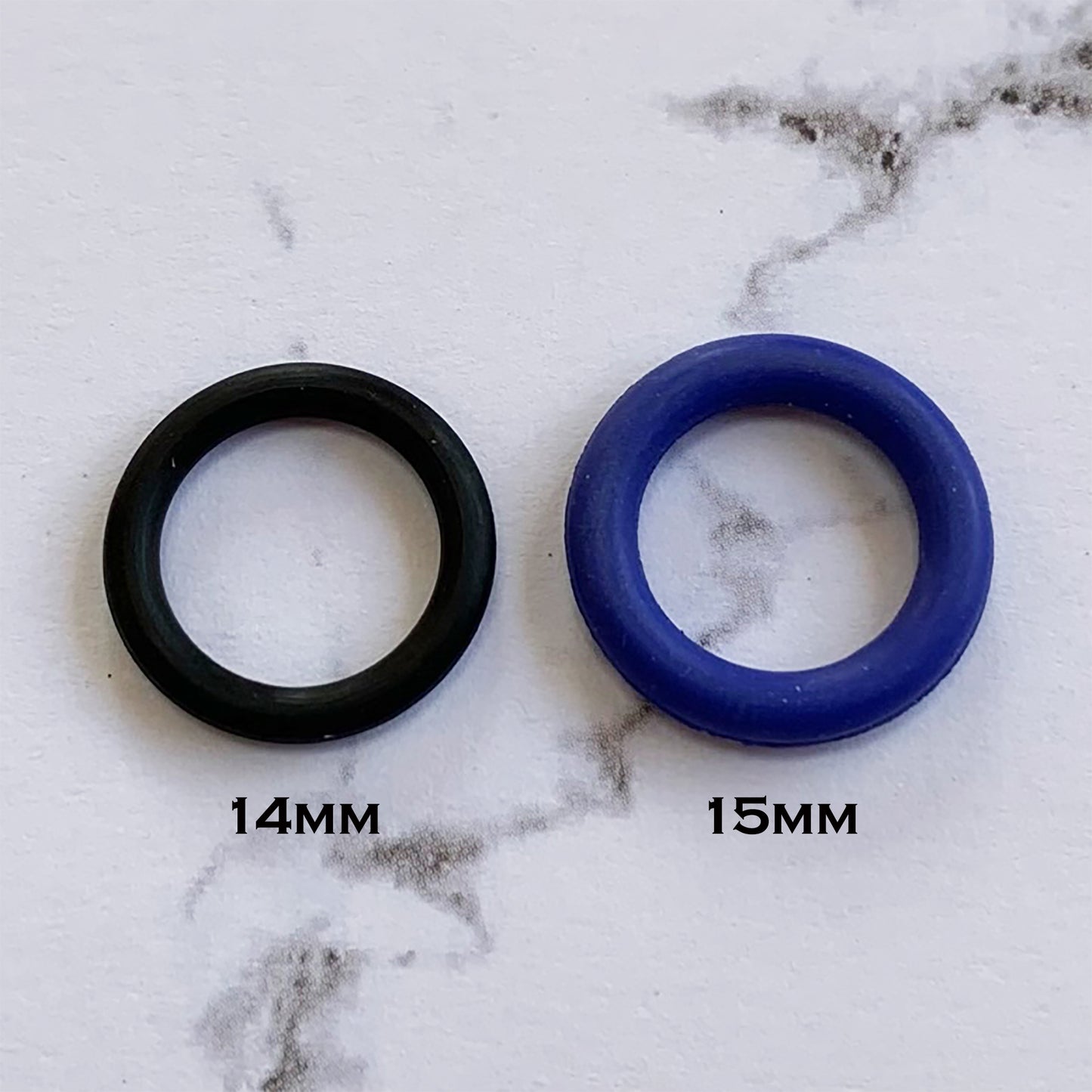 14mm Rubber O-Ring (Inner Diameter: 10mm) - Choose package size