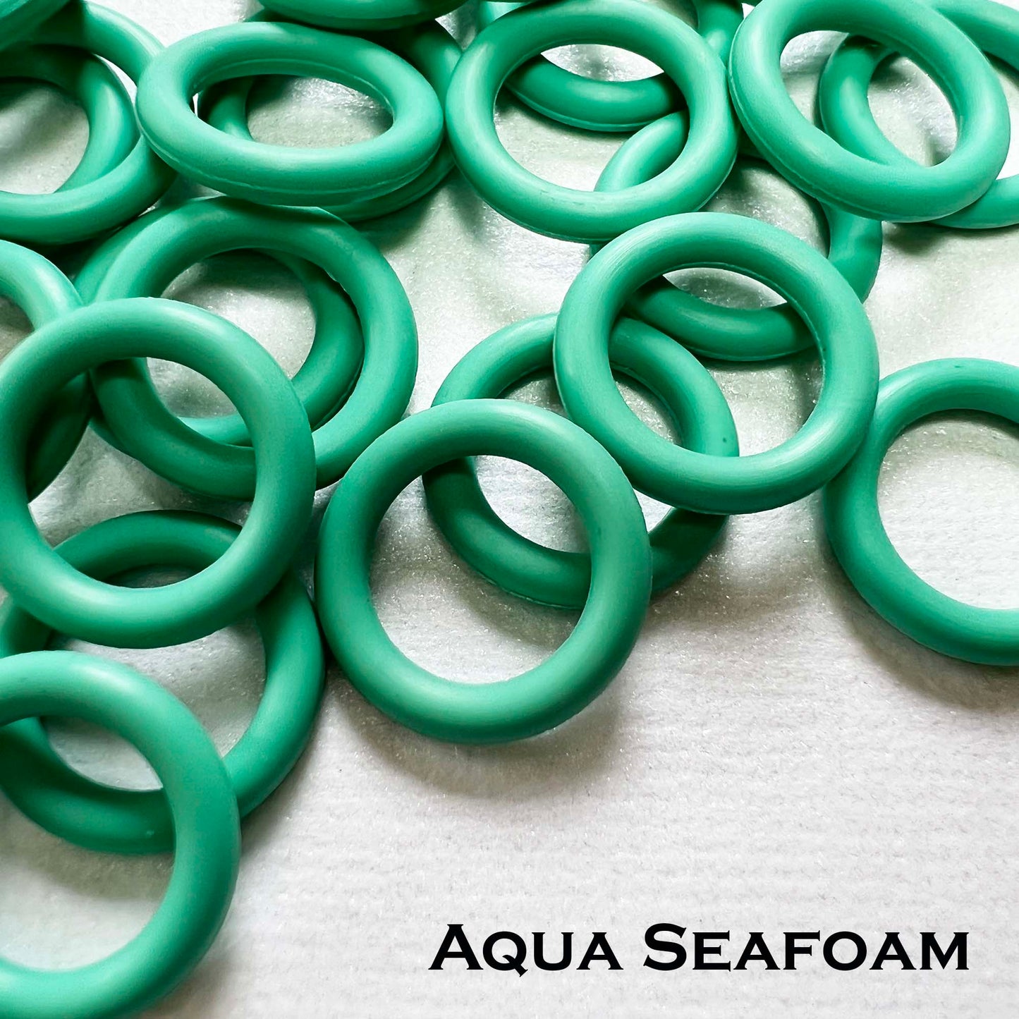 15mm Rubber O-Rings (ID: 10mm) - choose color & quantity