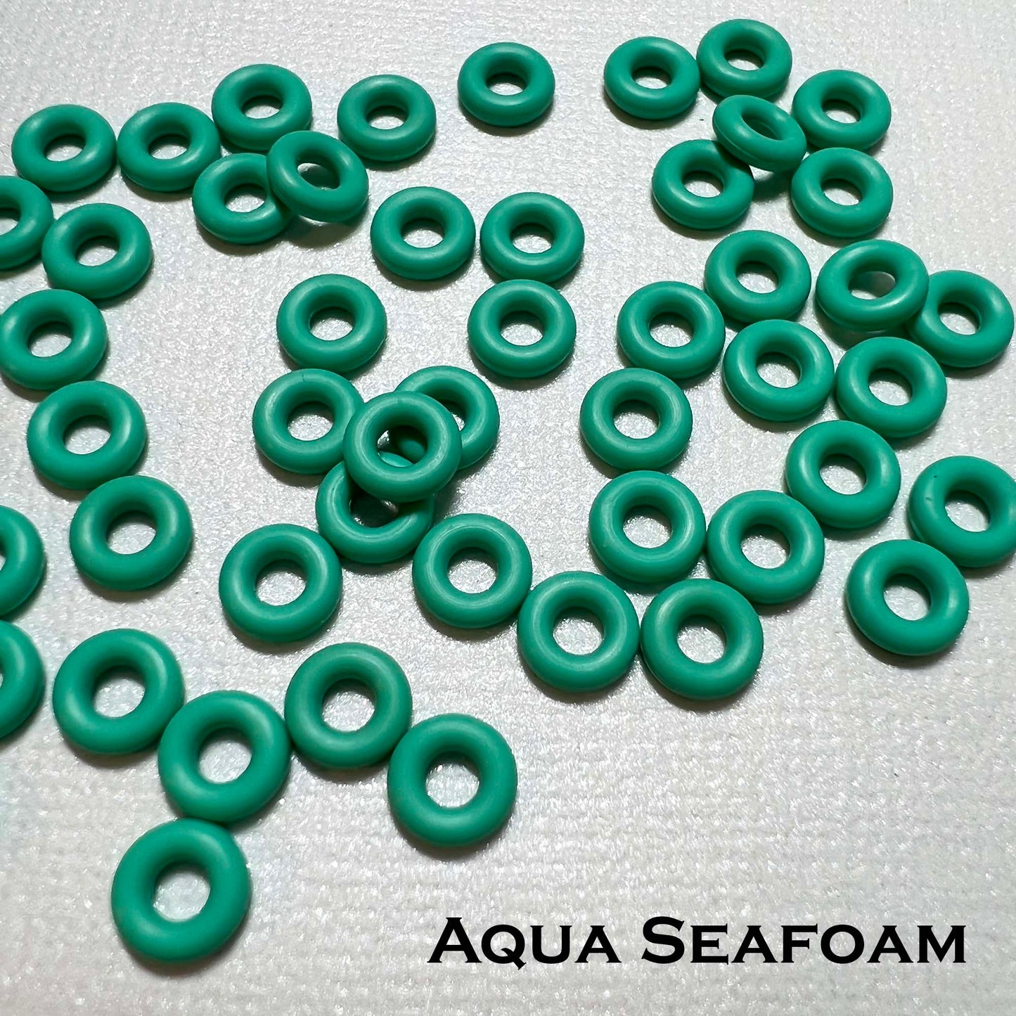 6mm Rubber O-Rings (ID: 2.6mm) - choose color & quantity