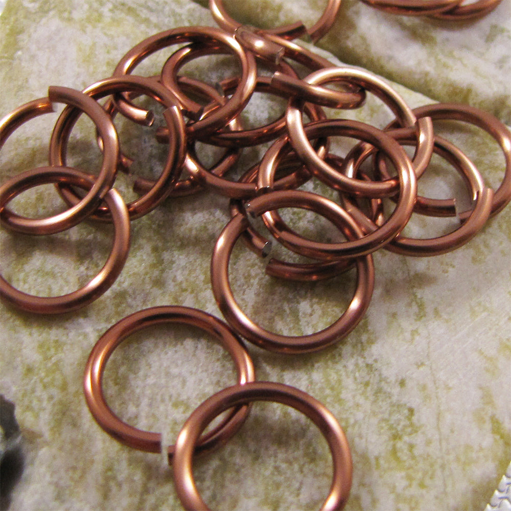 16g 3/8" Jump Rings (SWG) ID: 10mm - choose color