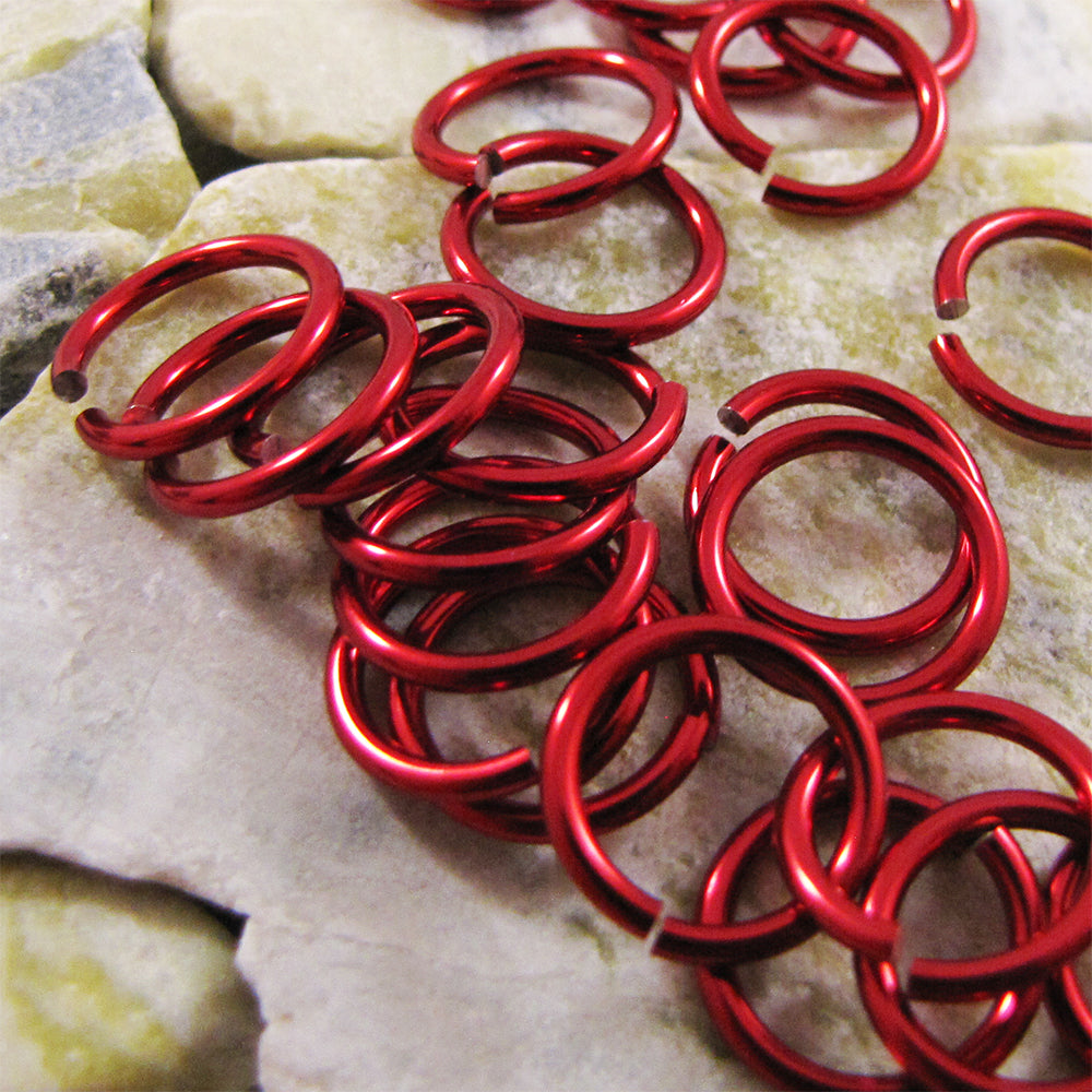 16g 5/16" Jump Rings (SWG) ID: 8.3mm - choose color