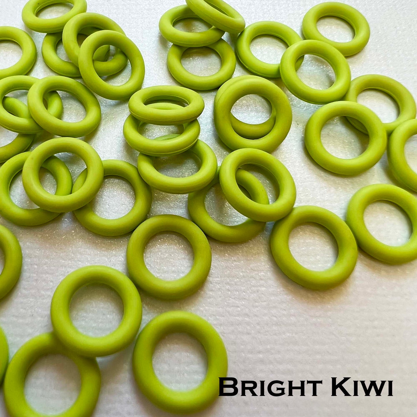 10mm Rubber O-Rings (ID: 6mm) - choose color & quantity