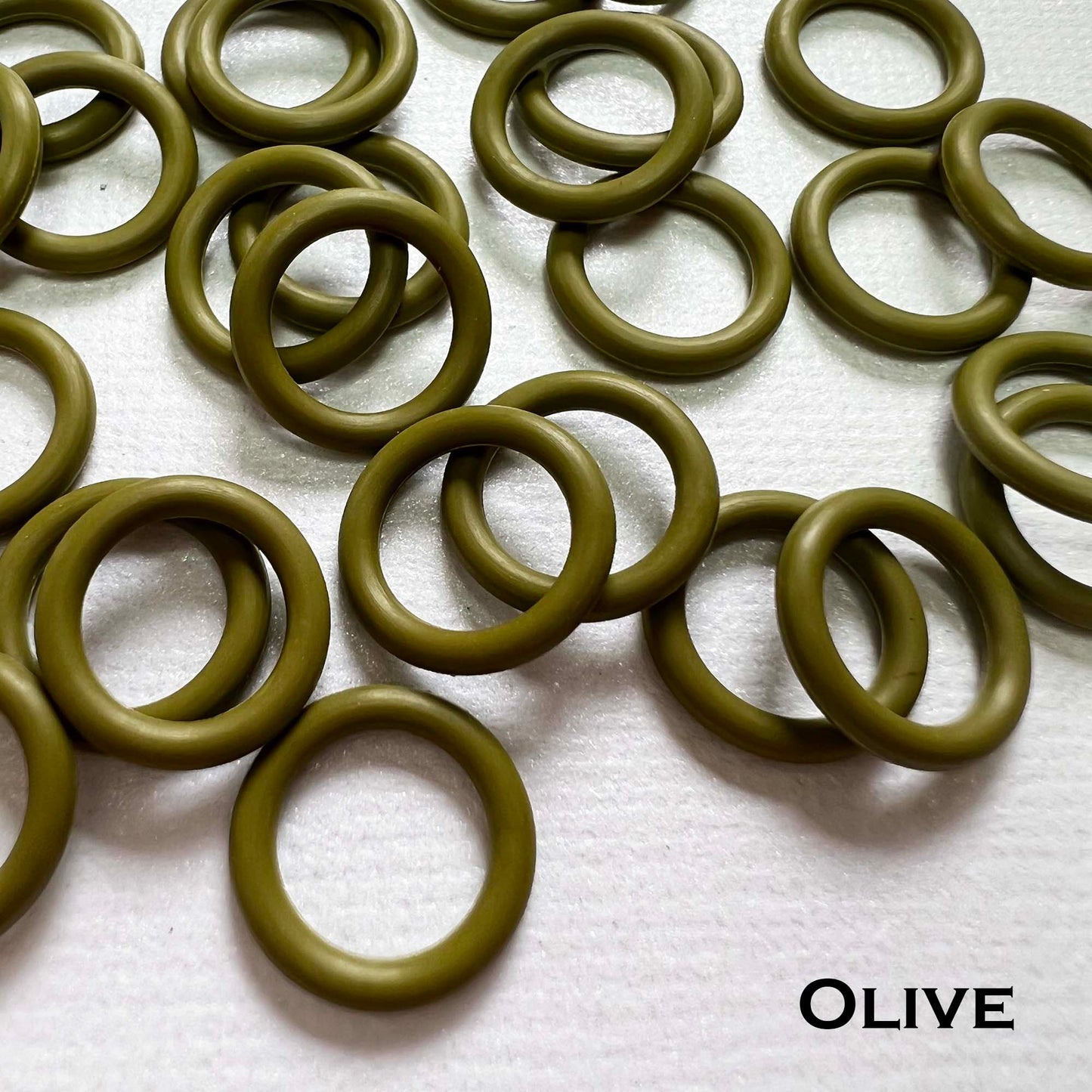 12mm Rubber O-Rings (ID: 8.5mm) - choose color & quantity