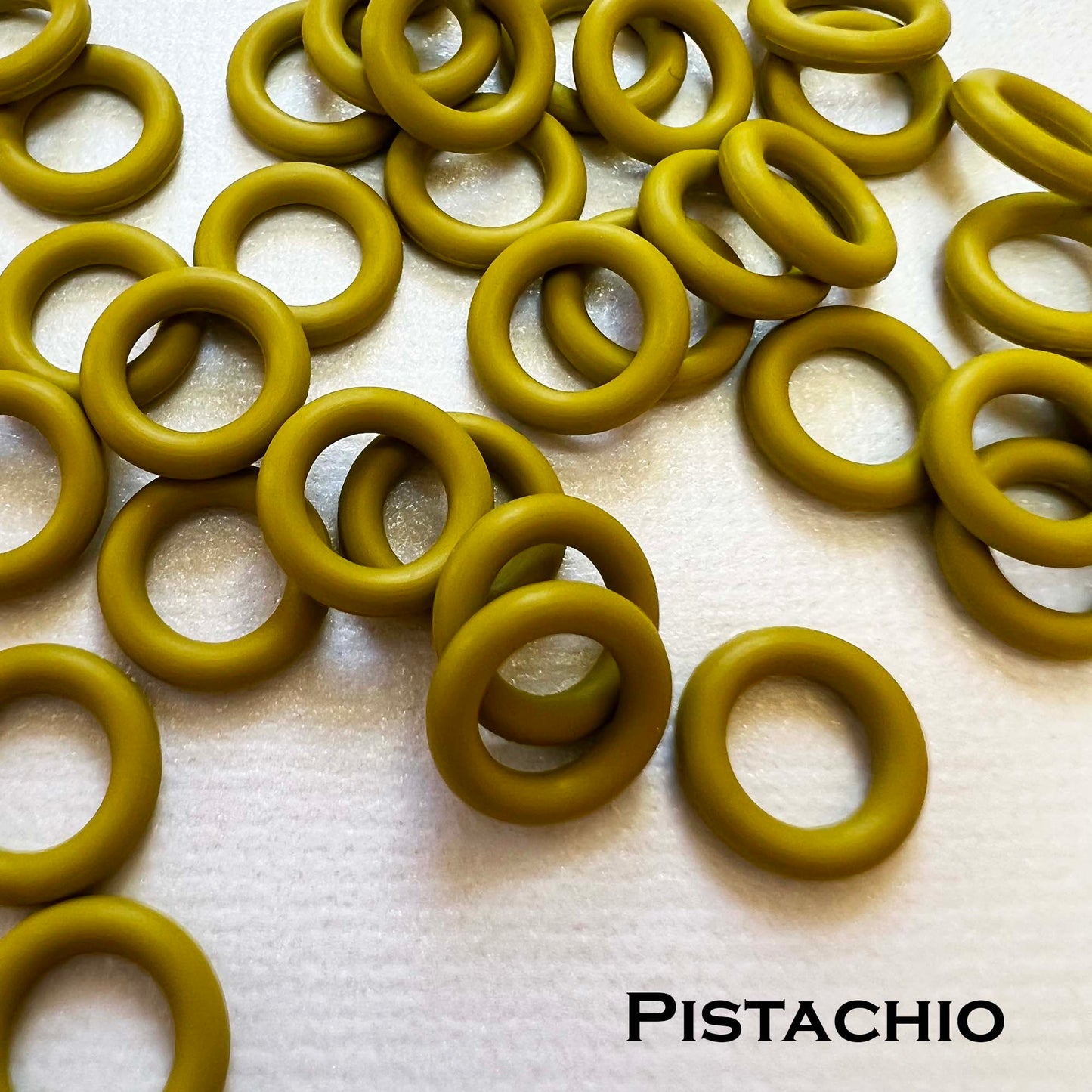 10mm Rubber O-Rings (ID: 6mm) - choose color & quantity