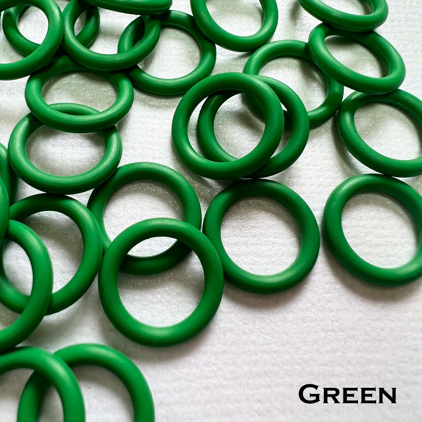 12mm Rubber O-Rings (ID: 8.5mm) - choose color & quantity