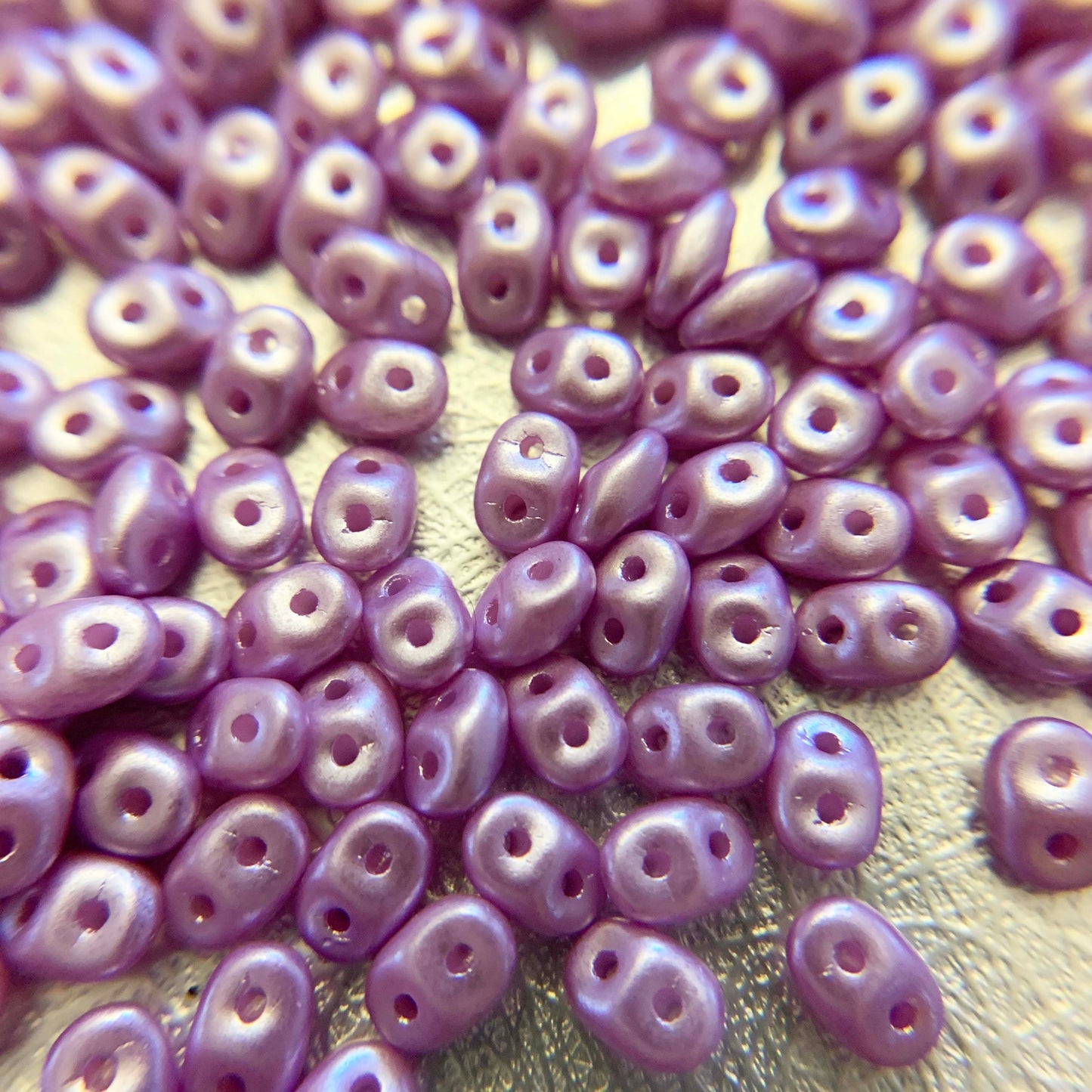 Superduo 2-Hole Beads (10 gram) - choose color