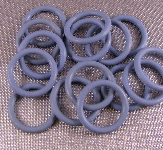 20mm Rubber O-Rings (ID: 15mm) - choose color & quantity
