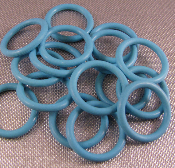 20mm Rubber O-Rings (ID: 15mm) - choose color & quantity