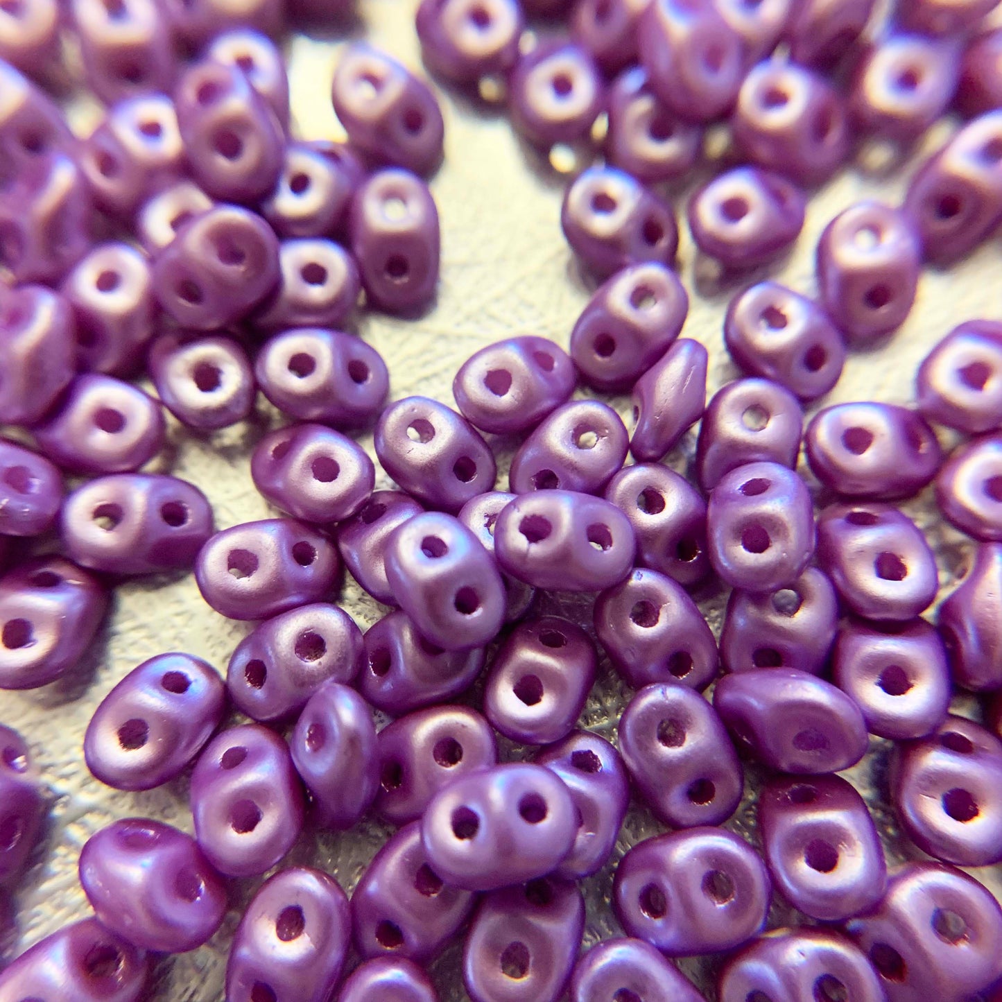 Superduo 2-Hole Beads (10 gram) - choose color